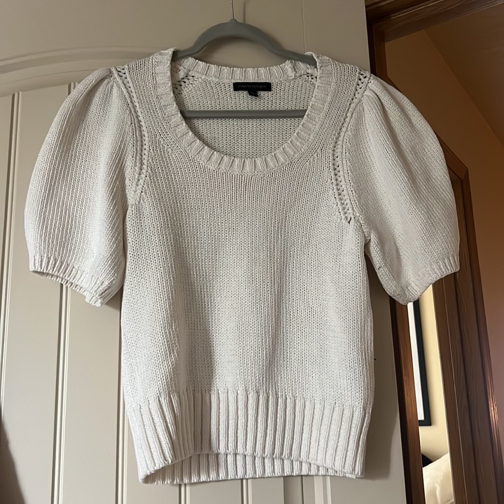 Puff-Sleeve Sweater from Banana Republic- never worn